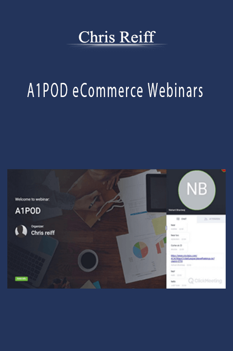 A1POD eCommerce Webinars – Chris Reiff