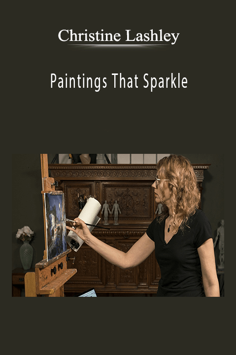 Christine Lashley: Paintings That Sparkle