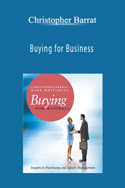 Buying for Business – Christopher Barrat