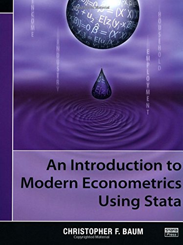 An Introduction to Modern Econometrics Using Stata – Christopher Baum