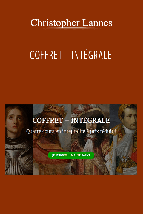 COFFRET – INTÉGRALE – Christopher Lannes