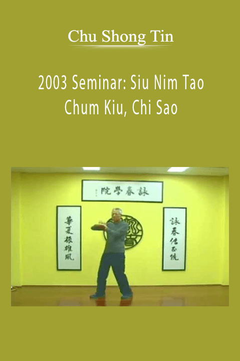 2003 Seminar: Siu Nim Tao