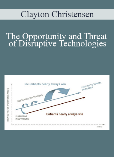 The Opportunity and Threat of Disruptive Technologies – Clayton Christensen