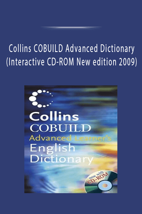 Collins COBUILD Advanced Dictionary (Interactive CD–ROM New edition 2009)