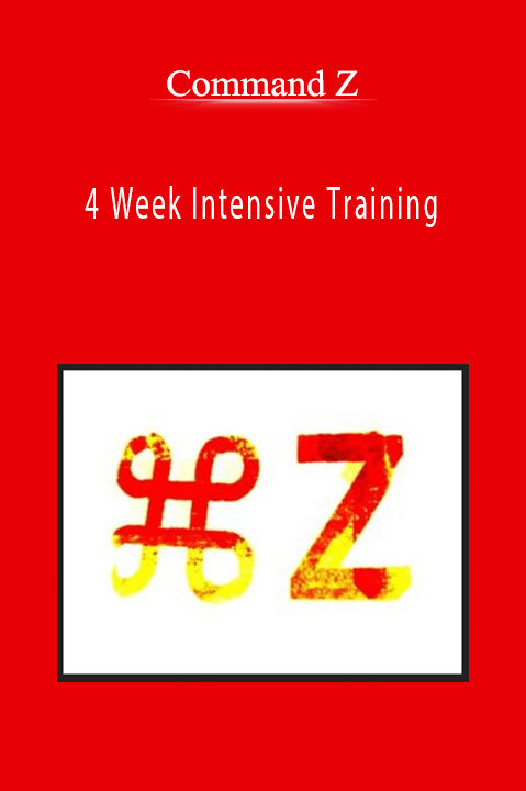 4 Week Intensive Training – Command Z