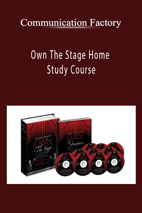 Own The Stage Home Study Course – Communication Factory