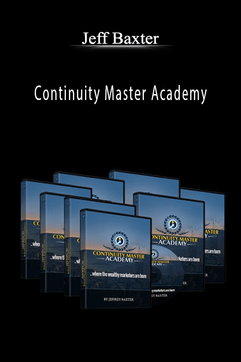 Jeff Baxter – Continuity Master Academy