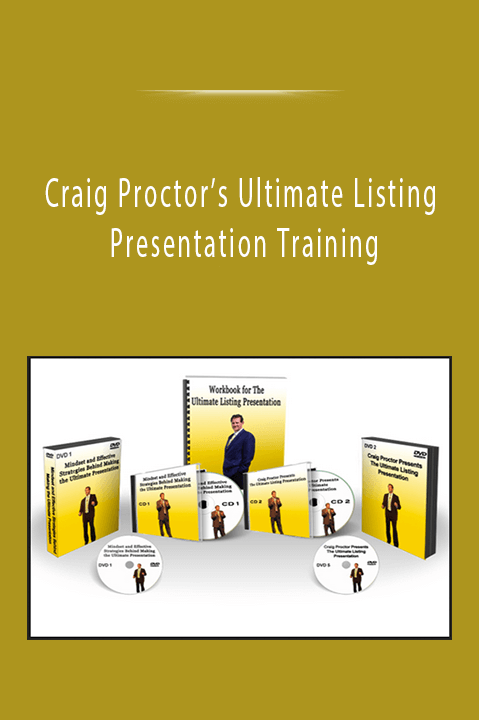 Craig Proctor’s Ultimate Listing Presentation Training