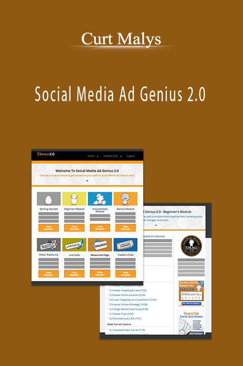 Social Media Ad Genius 2.0 – Curt Malys