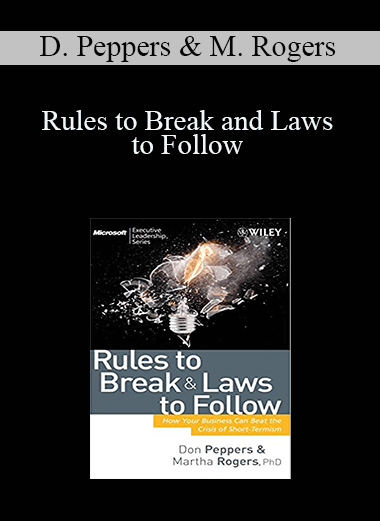 Rules to Break and Laws to Follow – D. Peppers