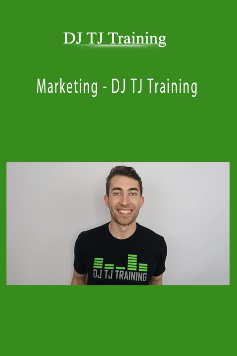 Marketing – DJ TJ Training – DJ TJ Training