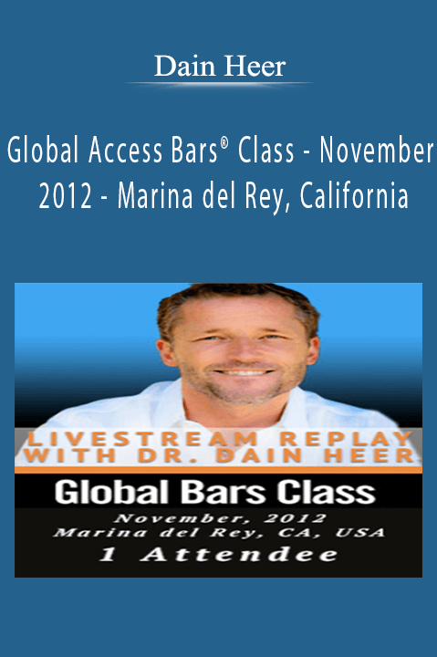 Global Access Bars Class – November 2012 – Marina del Rey