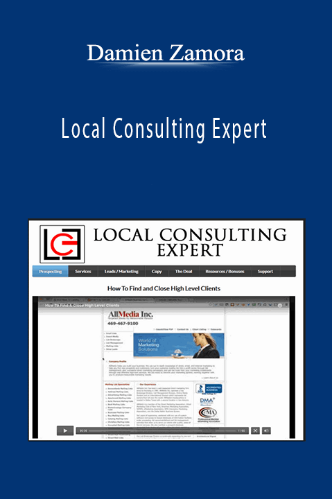 Local Consulting Expert – Damien Zamora