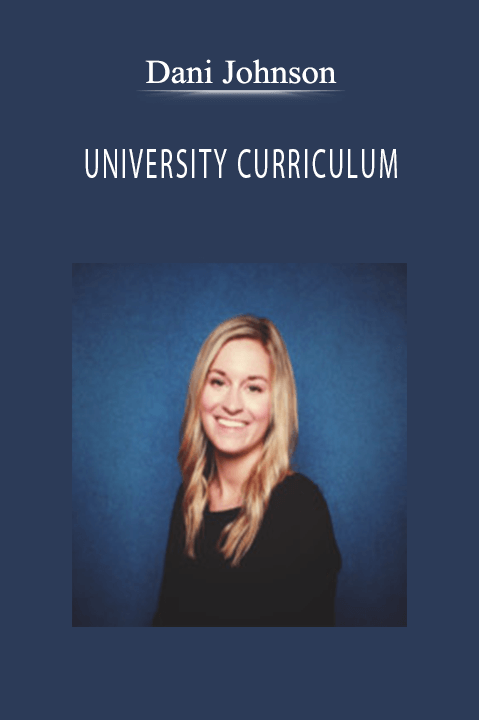 DANI JOHNSON UNIVERSITY CURRICULUM – Dani Johnson