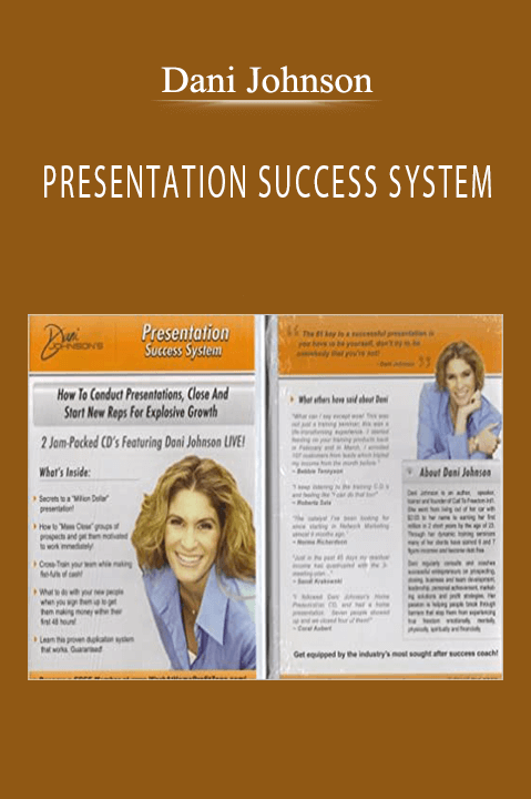 PRESENTATION SUCCESS SYSTEM – Dani Johnson