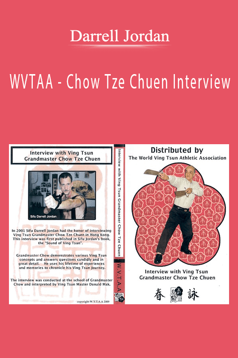 WVTAA – Chow Tze Chuen Interview – Darrell Jordan