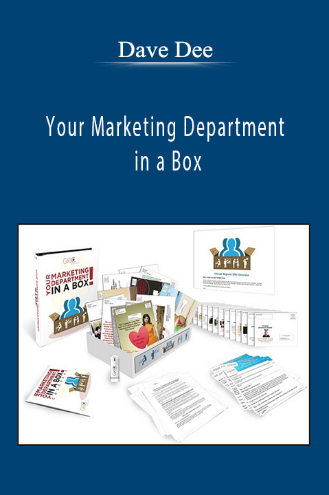 Your Marketing Department in a Box – Dave Dee