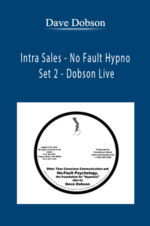 Intra Sales – No Fault Hypno Set 2 – Dobson Live – Dave Dobson