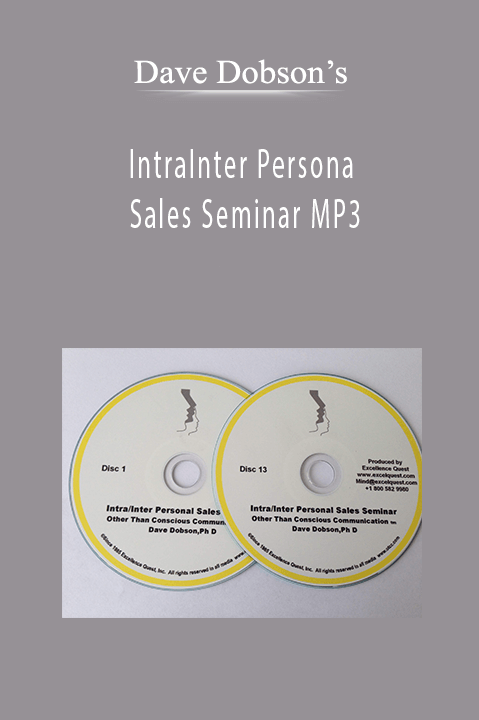 IntraInter Personal Sales Seminar MP3 – Dave Dobson’s