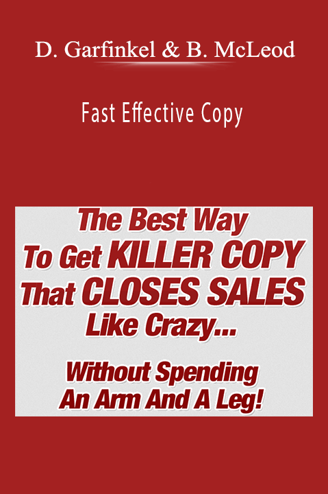 Fast Effective Copy – David Garfinkel And Brian McLeod