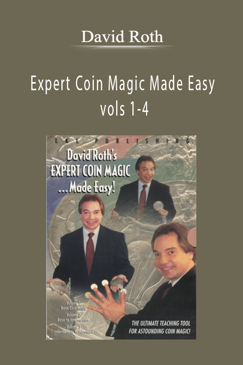 Expert Coin Magic Made Easy vols 1–3 – David Roth