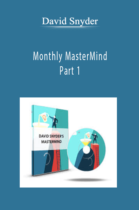 Monthly MasterMind Part 1 – David Snyder