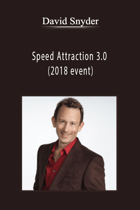 Speed Attraction 3.0 (2018 event) – David Snyder