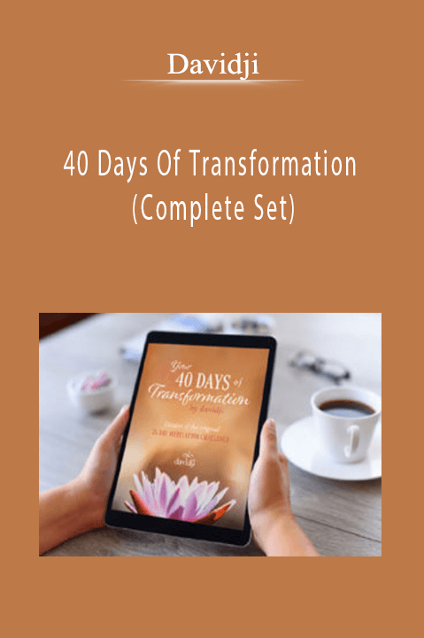 40 Days Of Transformation (Complete Set) – Davidji