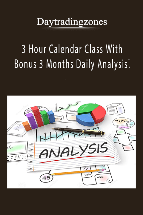 3 Hour Calendar Class With Bonus 3 Months Daily Analysis! – Daytradingzones