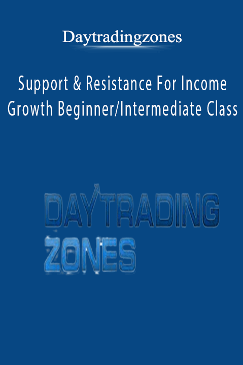 Support & Resistance For Income & Growth Beginner/Intermediate Class – Daytradingzones