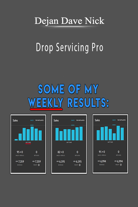 Drop Servicing Pro – Dejan Dave Nick