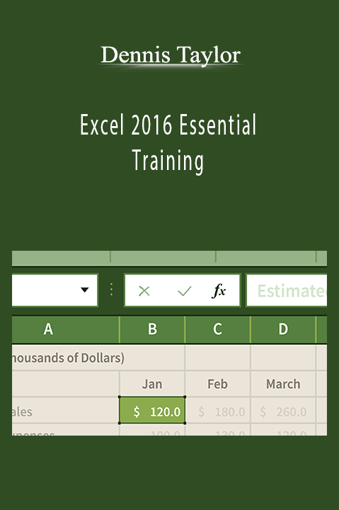 Excel 2016 Essential Training – Dennis Taylor