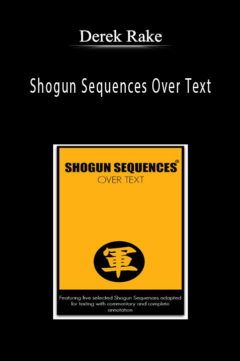 Shogun Sequences Over Text – Derek Rake