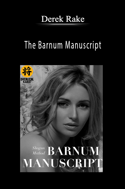 The Barnum Manuscript – Derek Rake