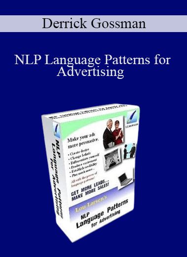 NLP Language Patterns for Advertising – Derrick Gossman