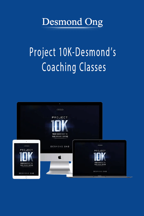 Project 10K–Desmond’s Coaching Classes – Desmond Ong