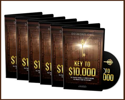 The Key to $10k – Desmond Ong