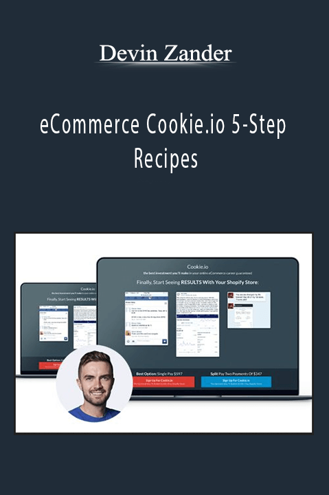 eCommerce Cookie.io 5–Step Recipes – Devin Zander