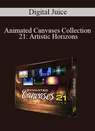 Animated Canvases Collection 21: Artistic Horizons – Digital Juice