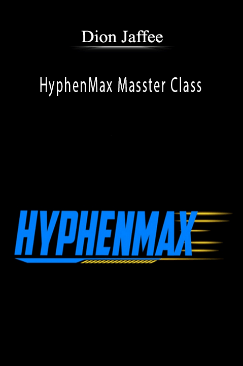 HyphenMax Masster Class – Dion Jaffee