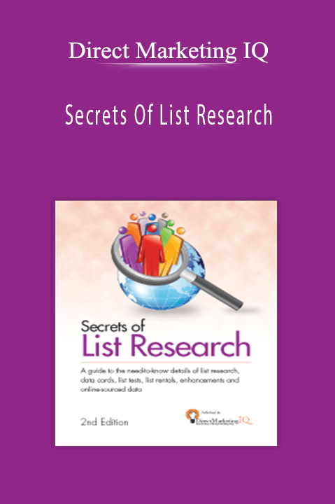 Secrets Of List Research – Direct Marketing IQ