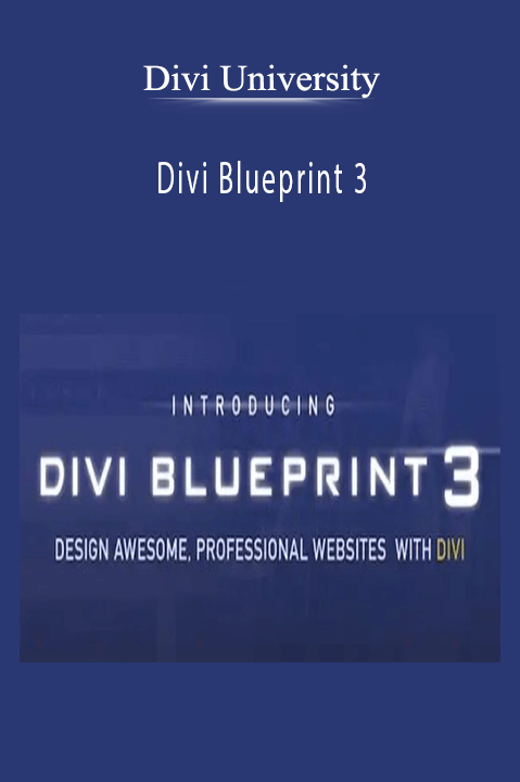 Divi Blueprint 3 – Divi University