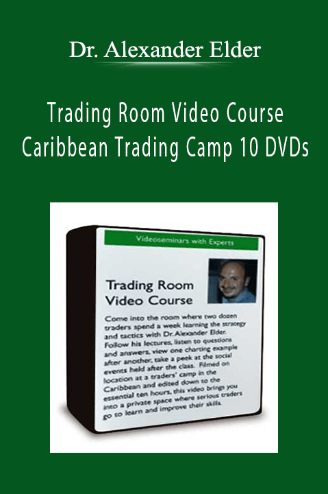 Trading Room Video Course Caribbean Trading Camp 10 DVDs – Dr. Alexander Elder
