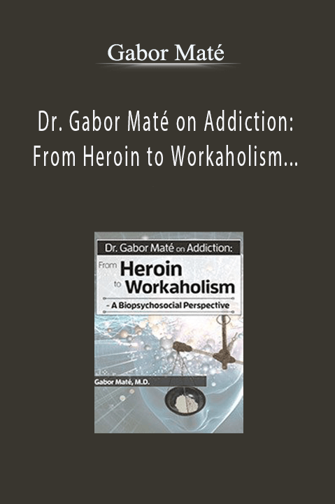 A Biopsychosocial Perspective – Gabor Maté – Dr. Gabor Maté on Addiction: From Heroin to Workaholism