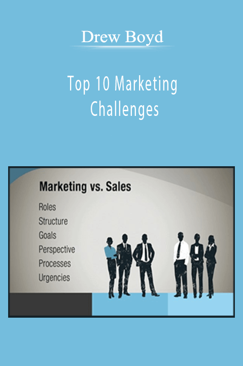 Top 10 Marketing Challenges – Drew Boyd
