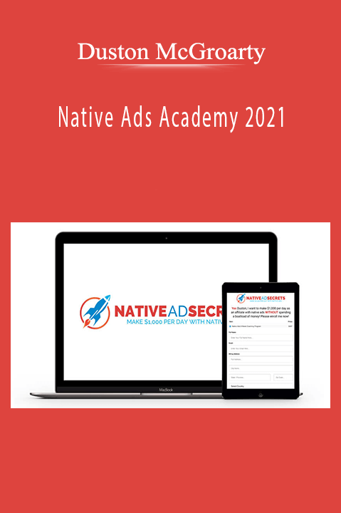 Native Ads Academy 2021 – Duston McGroarty
