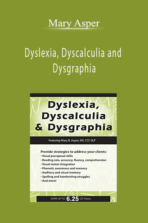 Mary Asper – Dyslexia