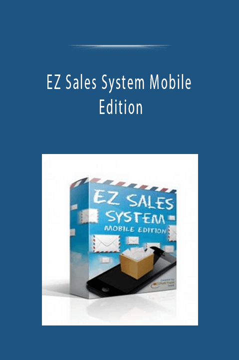 EZ Sales System Mobile Edition