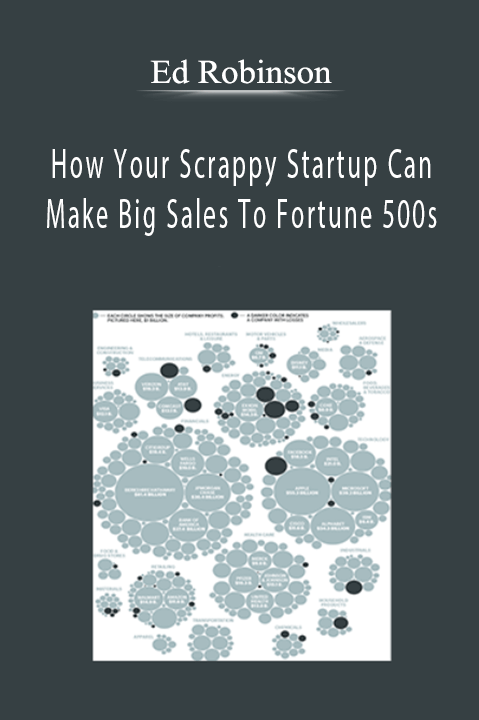 How Your Scrappy Startup Can Make Big Sales To Fortune 500s – Ed Robinson