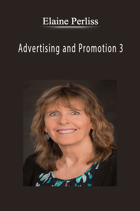 Advertising and Promotion 3 – Elaine Perliss